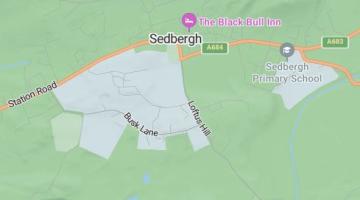 Map of Sedbergh