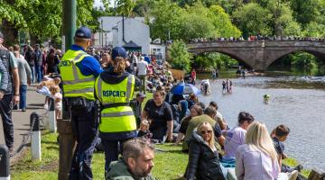 RSPCA Officers at Appleby Horse Fair in 2025