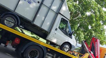 Seized vehicle