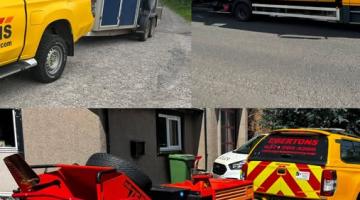 Seized vehicles in pre-fair policing operation 2026